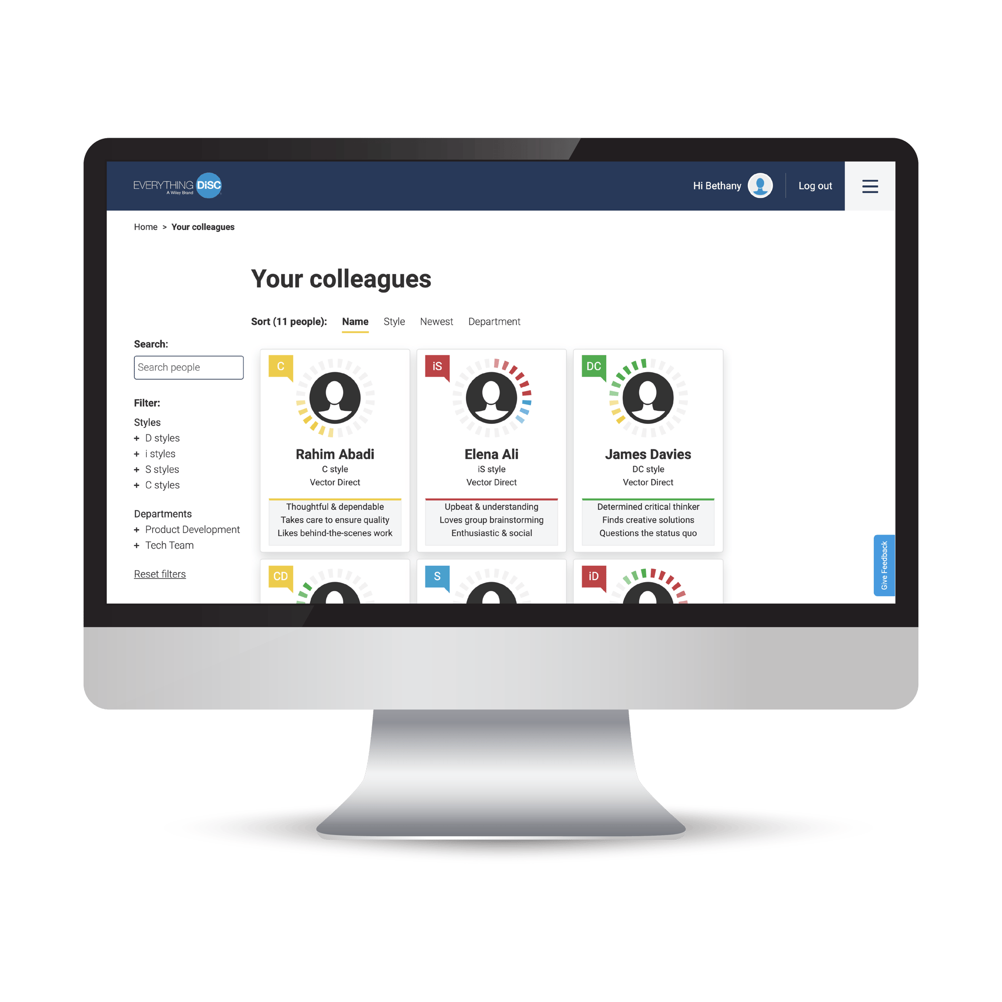 Catalyst Experience - Screen - #3 - Your Colleagues - All